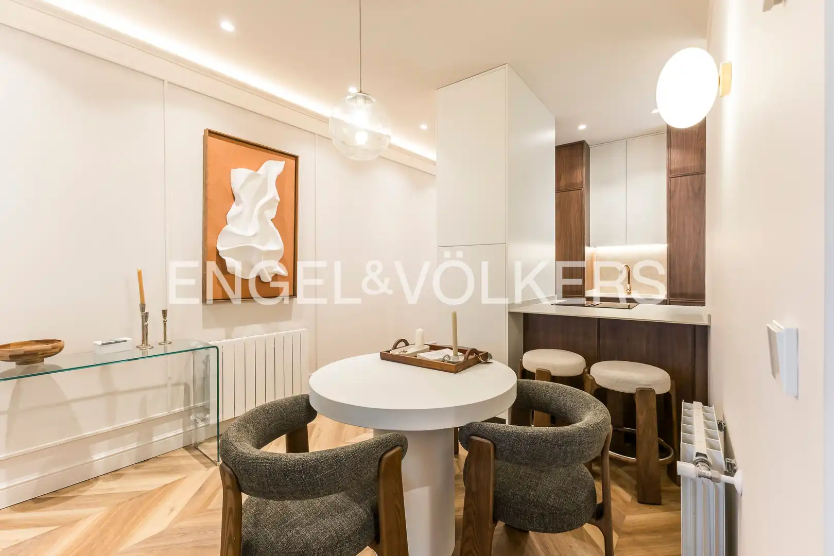 Esszimmer von Wohnung zum Verkauf in Madrid mit Klimaanlage, Heizung und Parkett