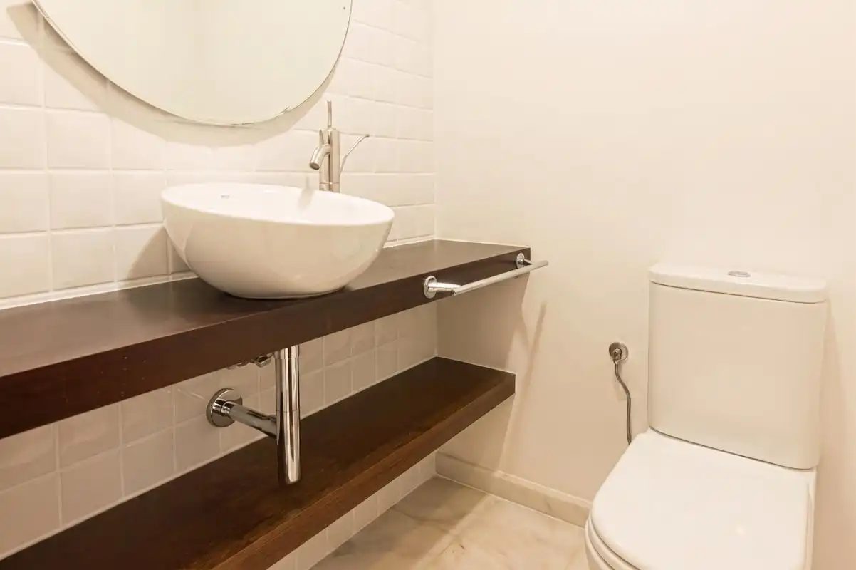 Bathroom of Houses for sale in Beniarjó  with Air Conditioner, Heating and Terrace