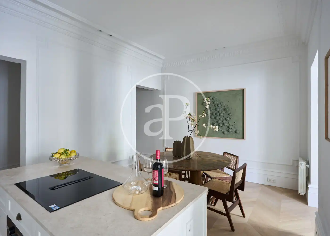 Dining room of Flat for sale in Madrid  with Air Conditioner, Heating and Balcony
