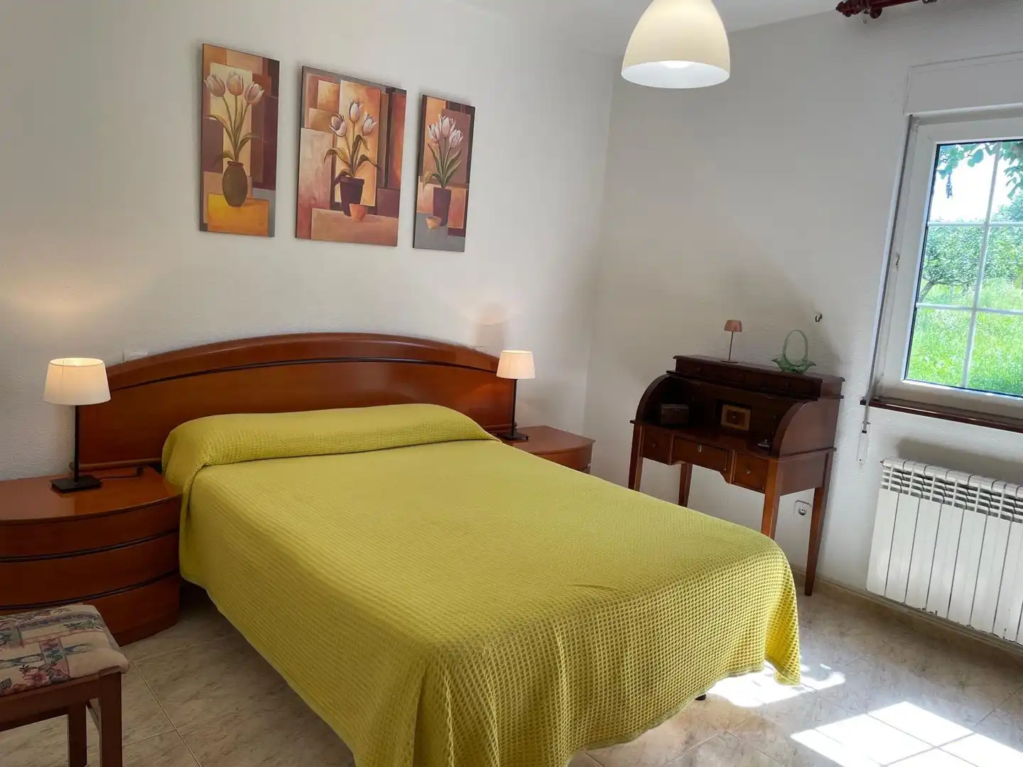 Dormitori de Casa o xalet de lloguer en Miengo amb Calefacció, Jardí privat i Terrassa
