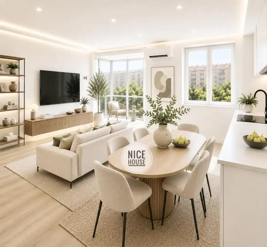 Living room of Flat for sale in Madrid  with Air Conditioner and Terrace