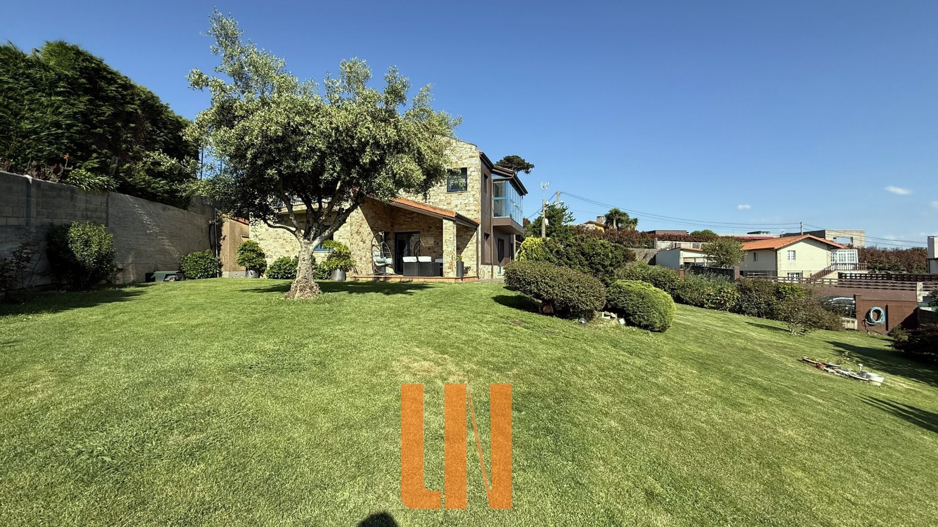 Exterior view of House or chalet for sale in Oleiros  with Heating, Private garden and Parquet flooring