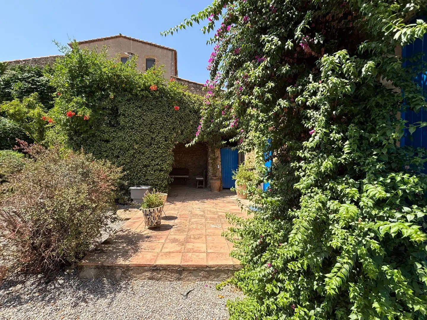 Garden of Country homes for sale in Corçà  with Heating, Private garden and Terrace