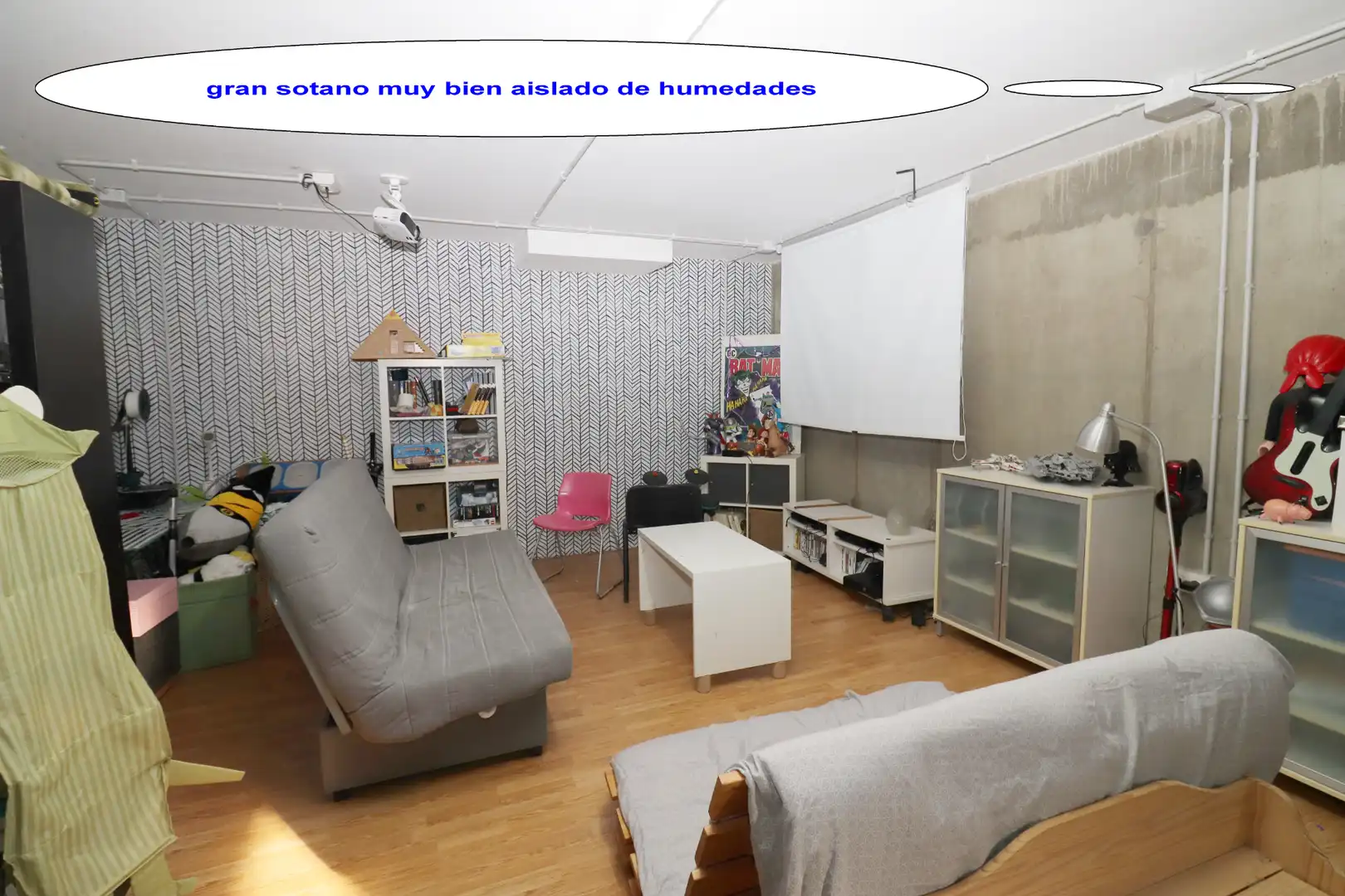 Sala de estar de Casa o chalet en venta en Aljaraque con Aire acondicionado, Balcón y Alarma