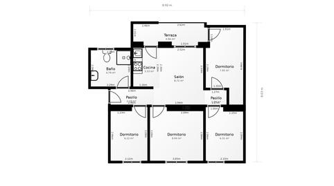 Foto 3 de Piso de alquiler en Entrevías,  Madrid Capital