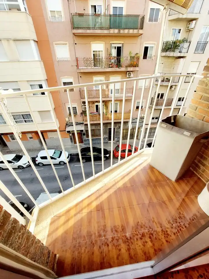 Balcony of Flat for rent in Elche / Elx  with Air Conditioner, Furnished and Balcony