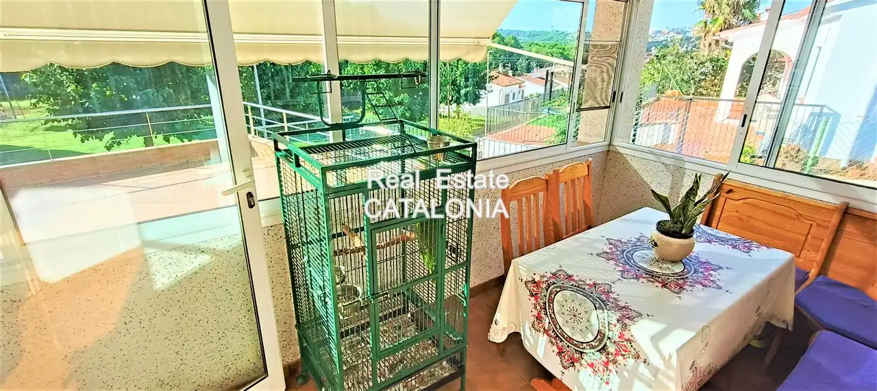 Exterior view of Houses for sale in Lloret de Mar  with Air Conditioner, Heating and Private garden