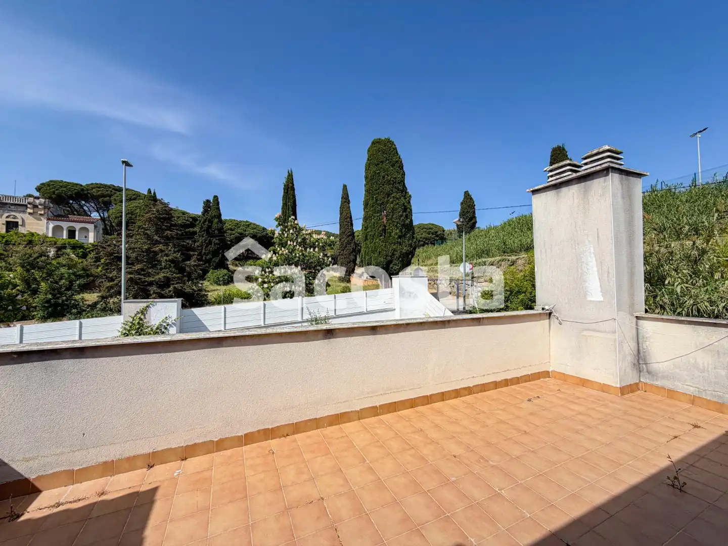 Terrassa de Casa adosada en venda en Canet de Mar amb Calefacció, Jardí privat i Terrassa