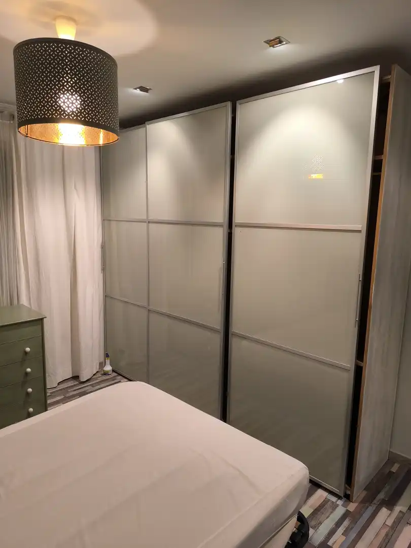 Schlafzimmer von Wohnung zur Miete in Vila-real mit Klimaanlage, Parkett und Terrasse