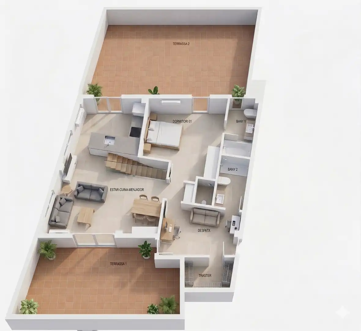 Penthouse mit Aufzug zum Verkauf in Cami Tres Alqueries, de Ses, imagen 12