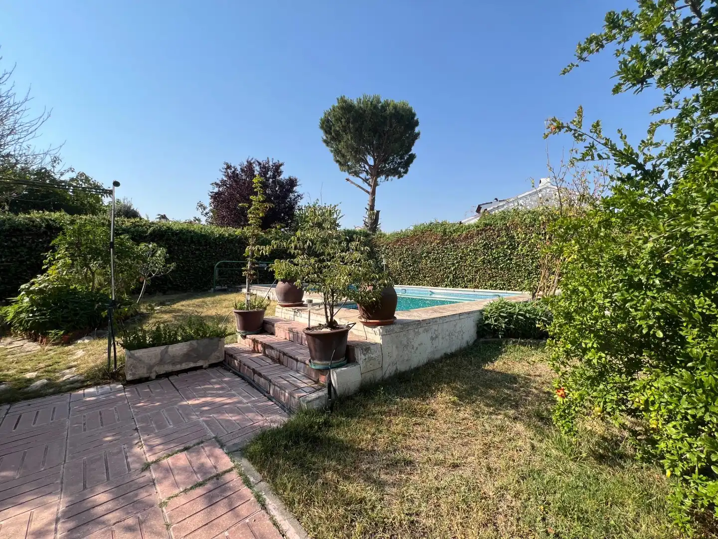 Garden of Houses for sale in El Viso de San Juan  with Air Conditioner, Heating and Private garden