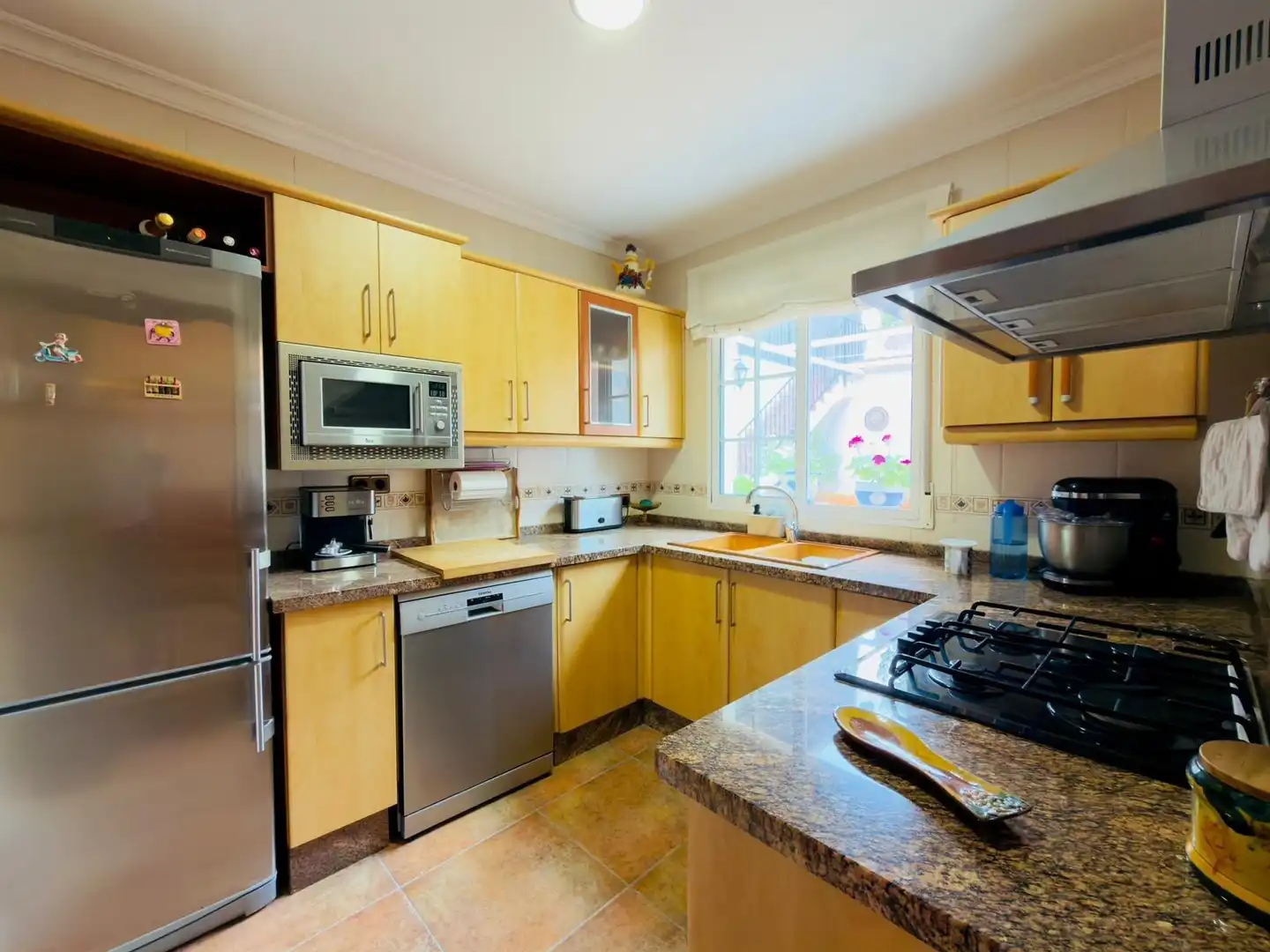 Kitchen of Houses for sale in La Granja de la Costera  with Air Conditioner