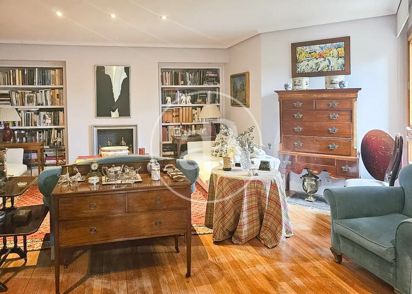 Living room of Flat for sale in La Moraleja  with Air Conditioner, Heating and Private garden