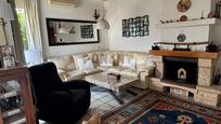 Living room of House or chalet for sale in Santa Eulària des Riu  with Air Conditioner, Private garden and Terrace