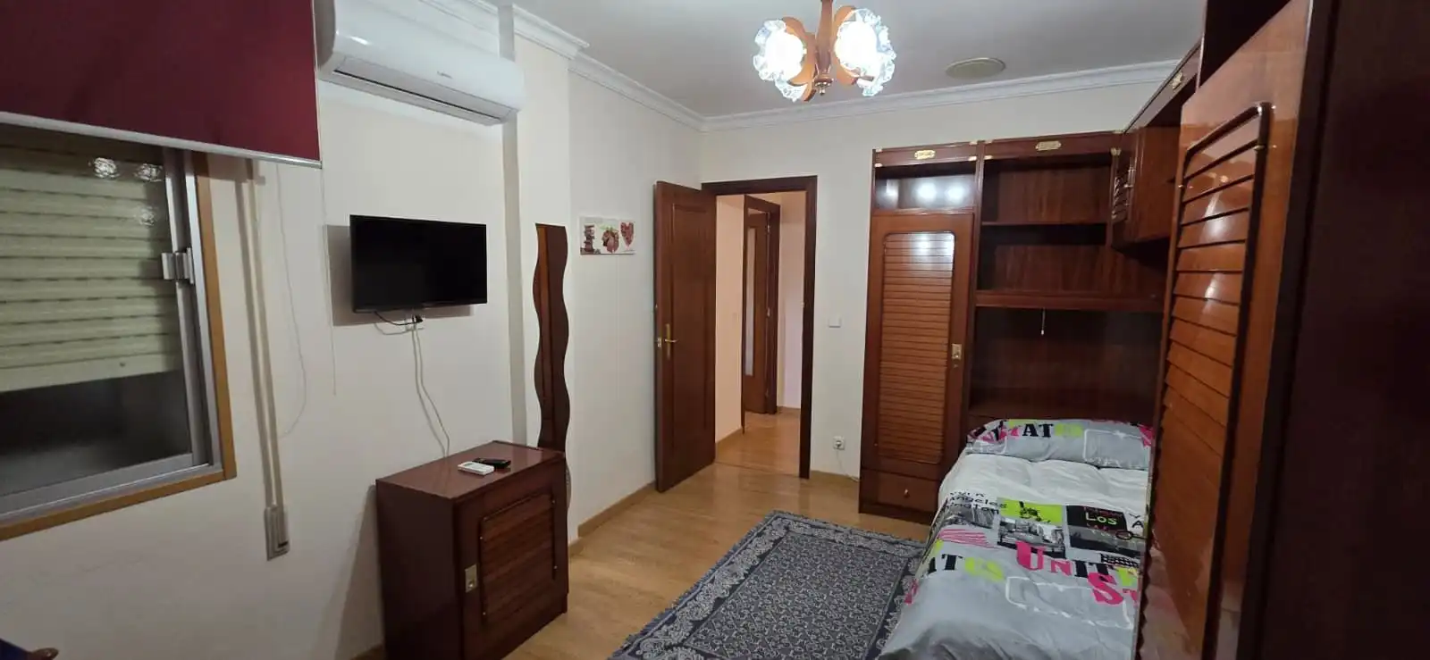 Bedroom of Flat for sale in Argamasilla de Calatrava  with Air Conditioner, Terrace and Furnished