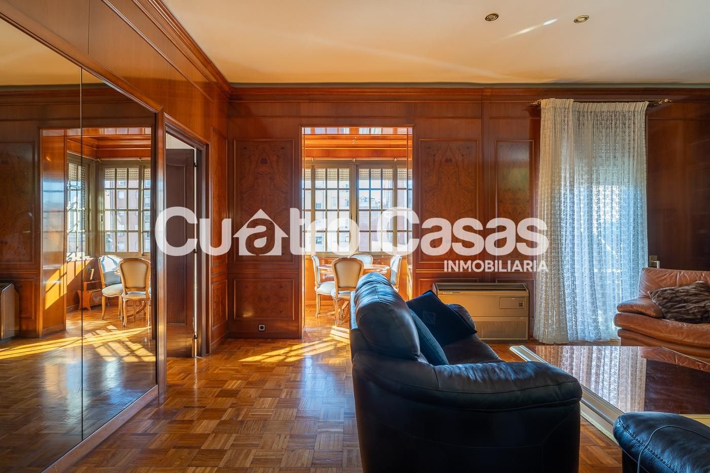 Sala d'estar de Pis en venda en  Barcelona Capital amb Aire condicionat i Calefacció