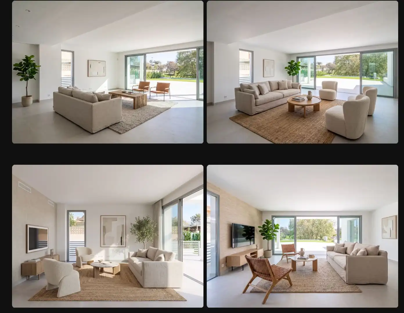 Sala de estar de Casa adosada en venta en Marbella con Aire acondicionado, Jardín privado y Terraza