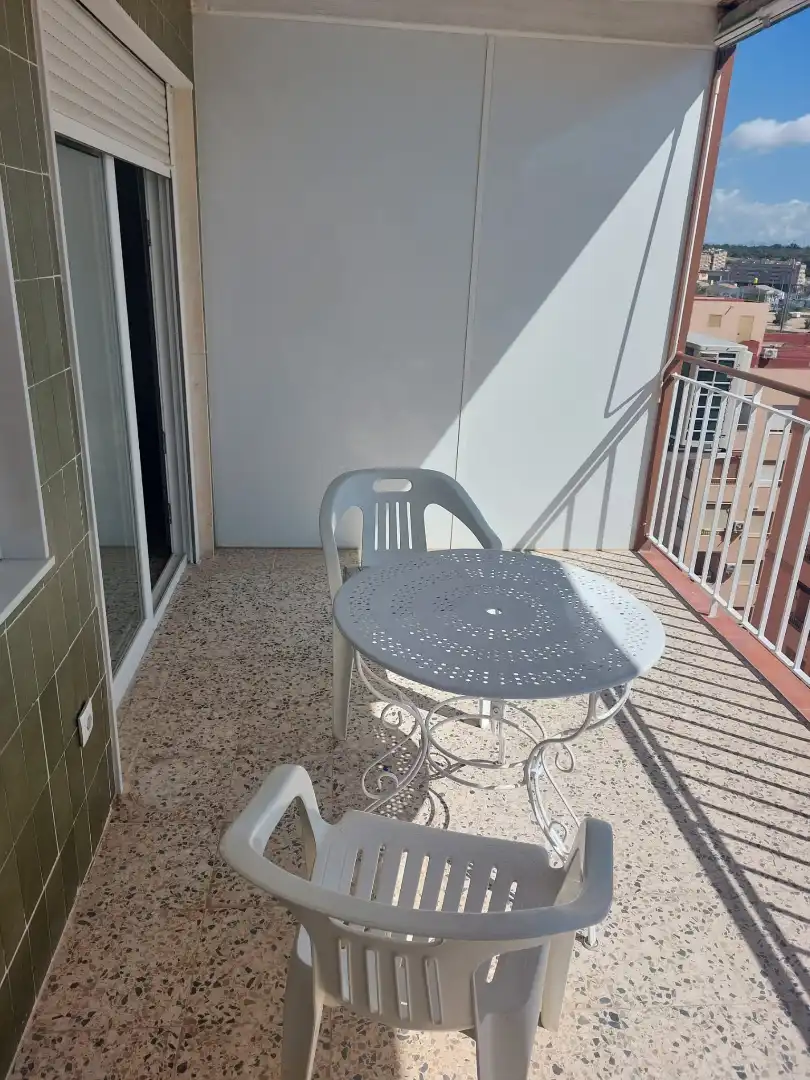 Balcony of Apartments for rent in Santa Pola  with Terrace, Furnished and Oven