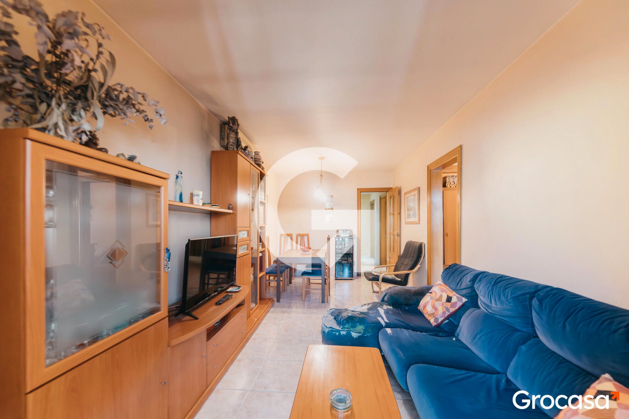 Sala d'estar de Pis en venda en Sant Boi de Llobregat amb Aire condicionat, Calefacció i Forn