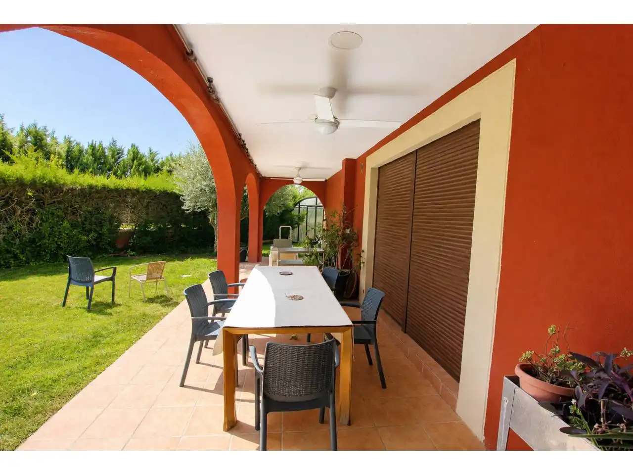 Terrace of Houses for sale in Cabanillas del Campo  with Private garden, Terrace and Swimming Pool