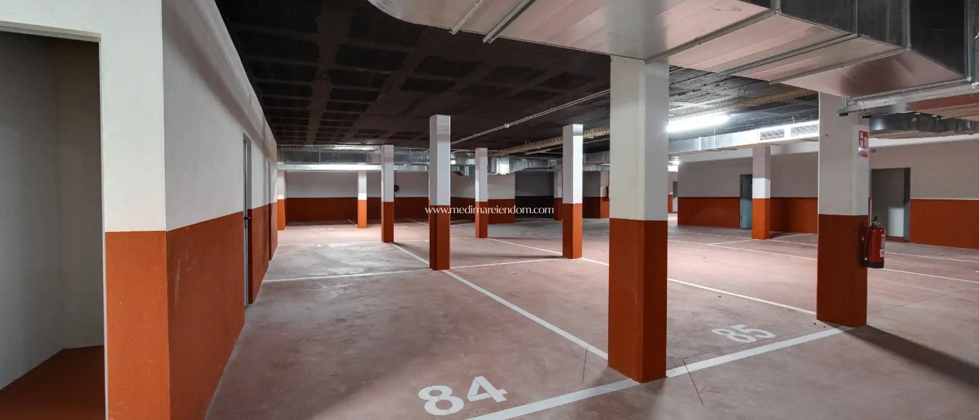 Parking of Flat for sale in Orihuela  with Air Conditioner, Heating and Private garden