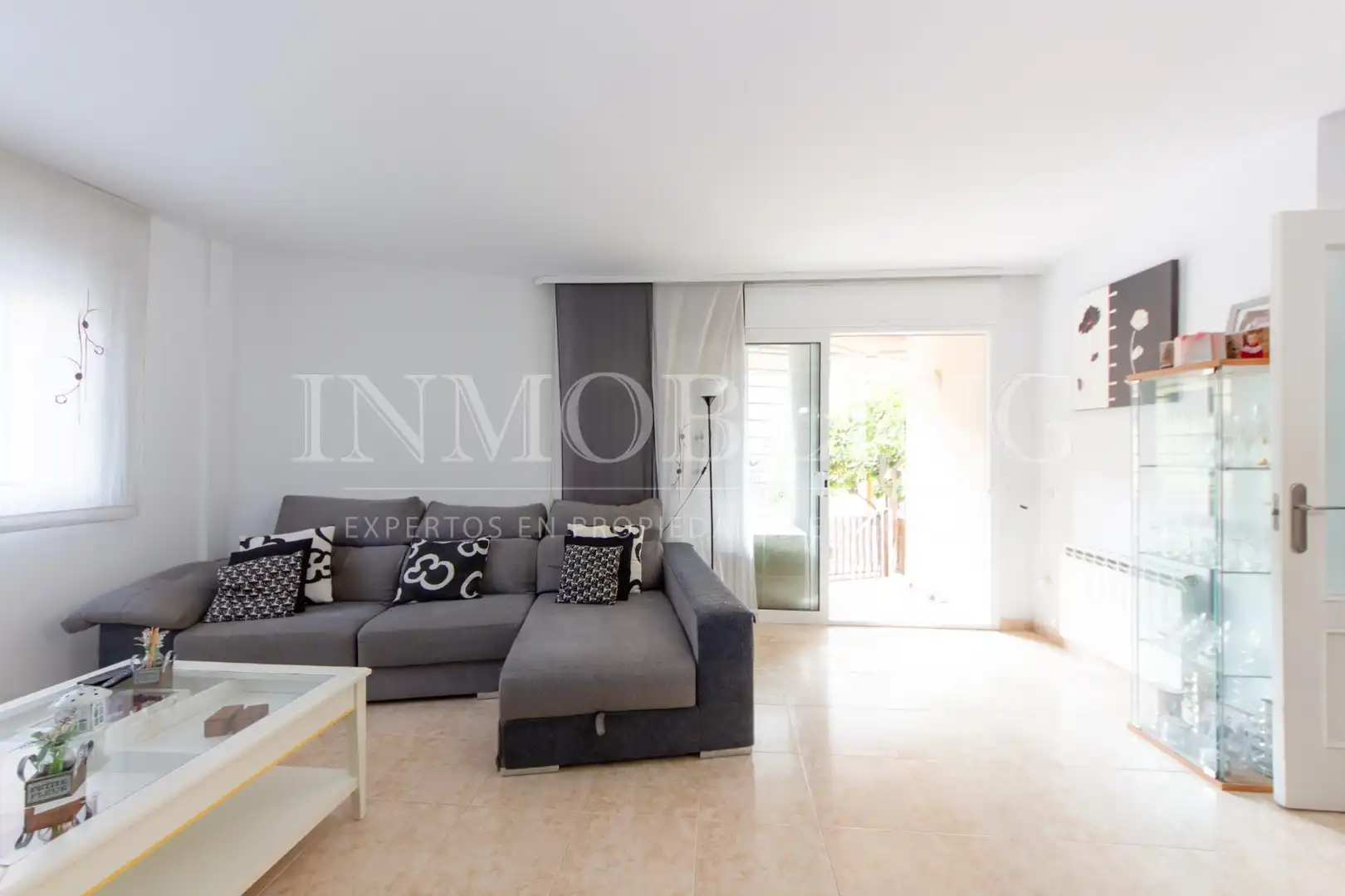 Sala de estar de Piso en venta en Mataró con Aire acondicionado, Calefacción y Amueblado