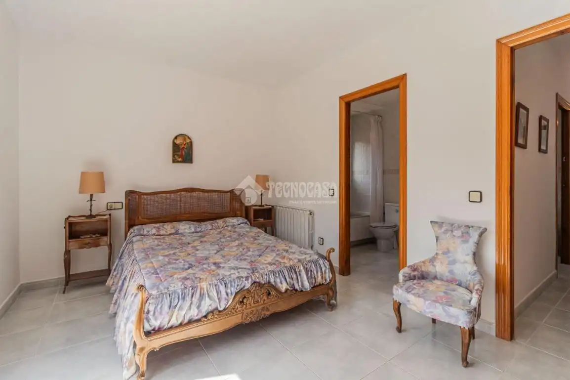 Bedroom of Houses for rent in Sant Cugat del Vallès  with Air Conditioner, Terrace and Balcony