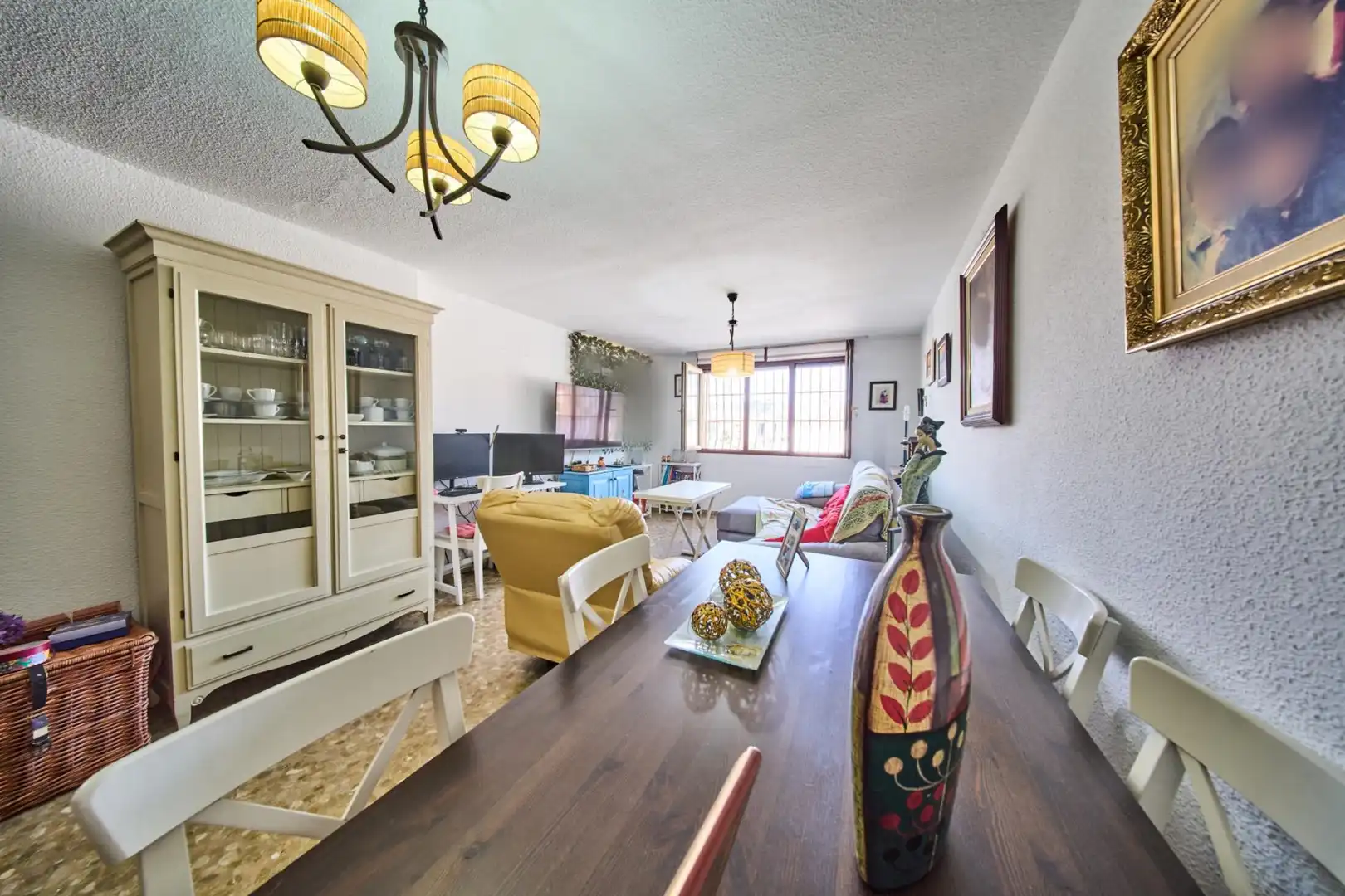 Sala de estar de Piso en venta en Granada con Calefacción y Jardín privado
