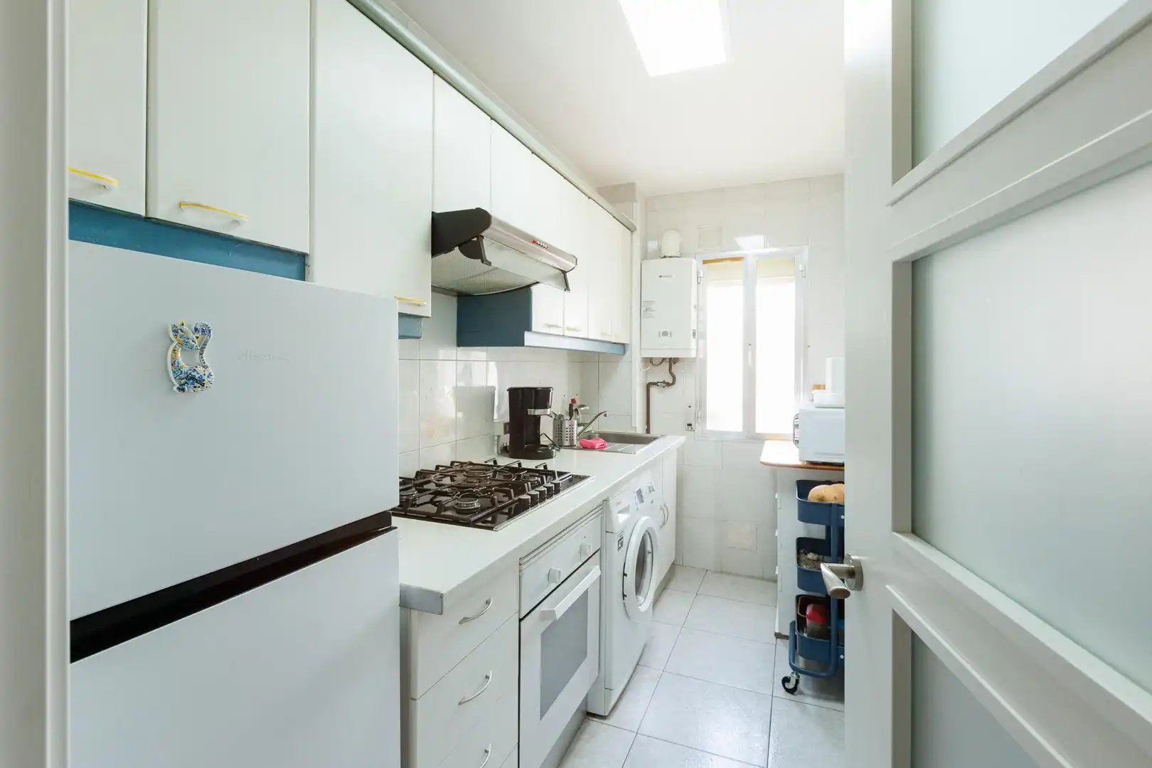 Kitchen of Flat for sale in Madrid  with Air Conditioner, Heating and Furnished