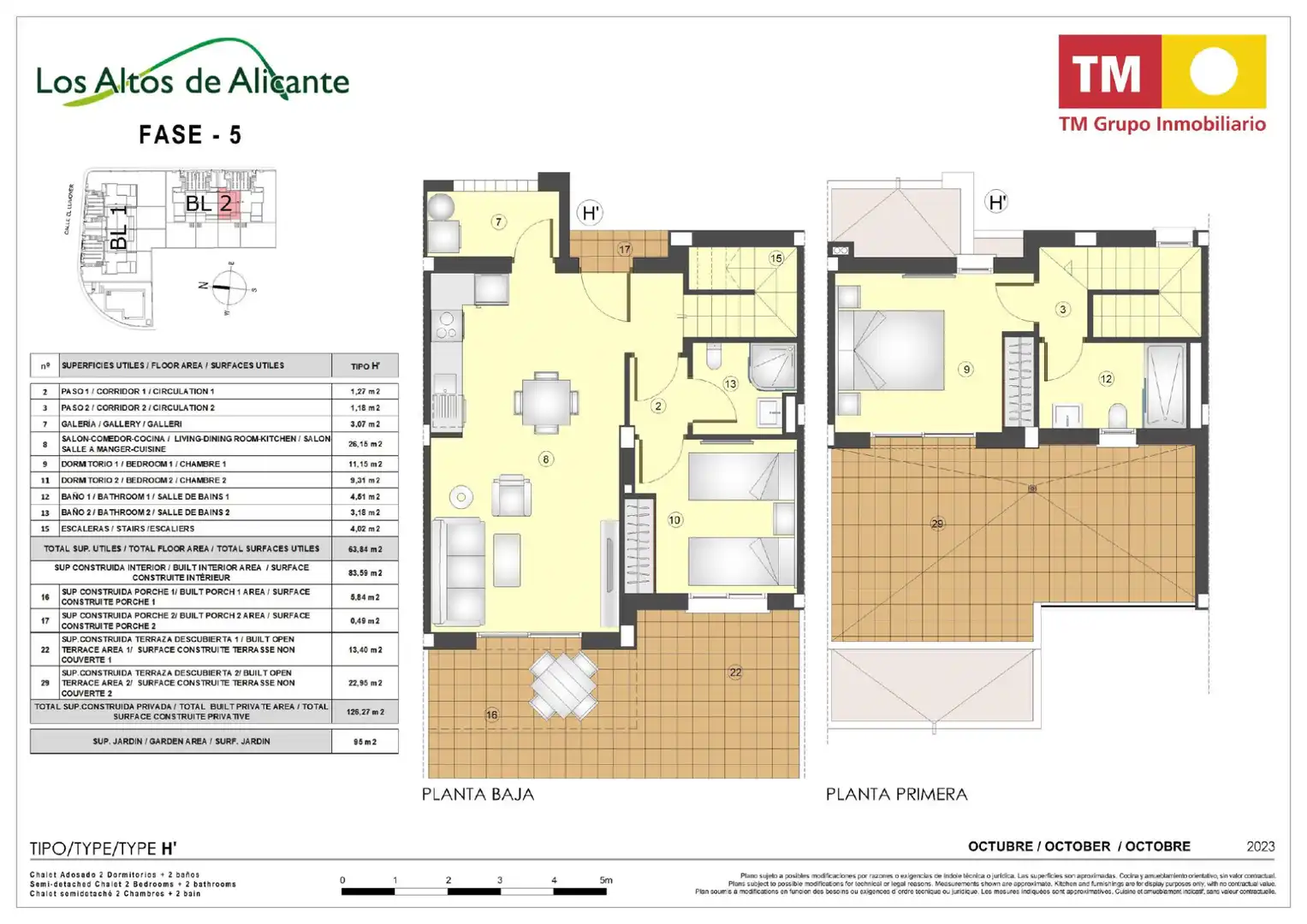 Casa o chalet en venta en Busot con Aire acondicionado, Calefacción y Jardín privado