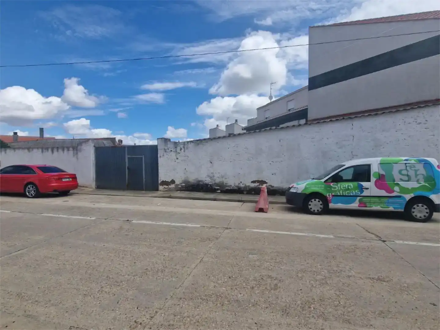 Vista exterior de Planta baixa en venda en Monfarracinos