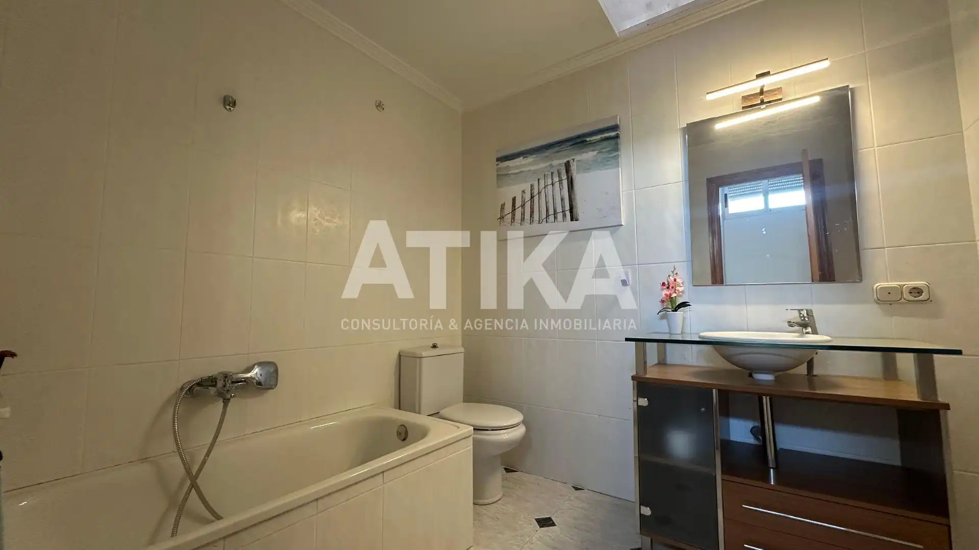 Baño de Casa o chalet en venta en Banyeres de Mariola con Aire acondicionado, Calefacción y Terraza