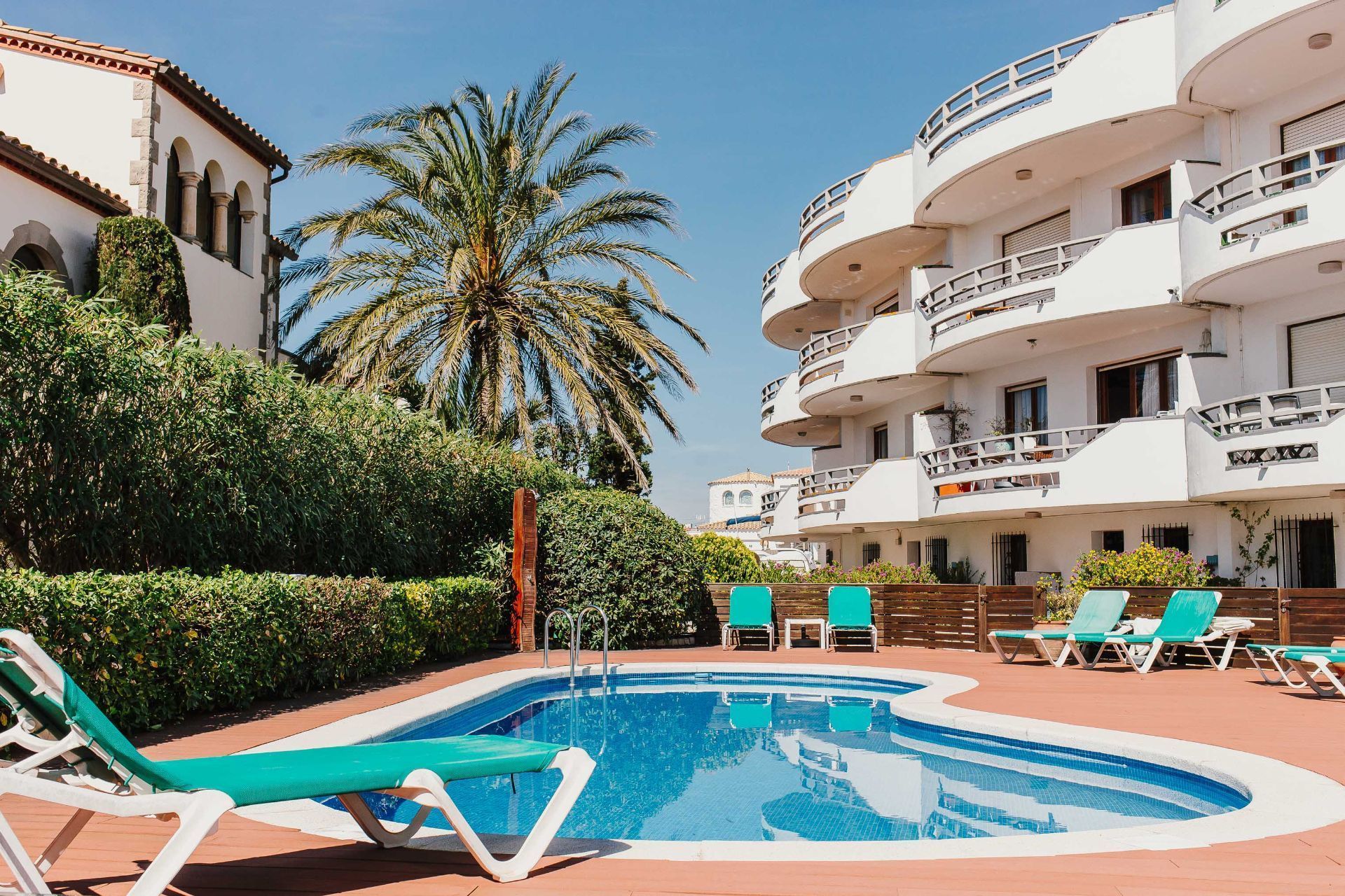 Piscina de Casa adosada en venda en Empuriabrava amb Aire condicionat, Terrassa i Traster
