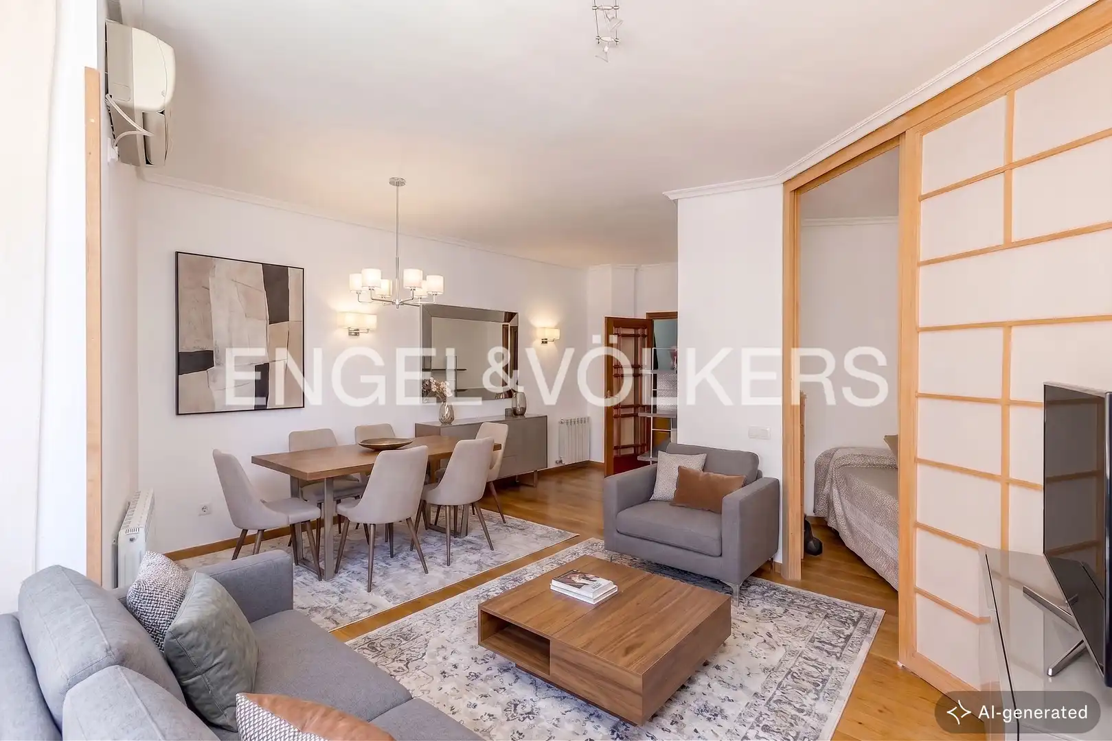 Vista exterior de Piso en venta en Madrid con Aire acondicionado, Calefacción y Parquet