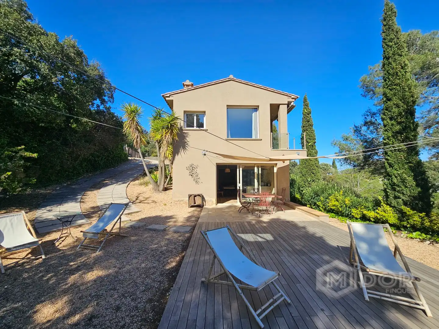 Exterior view of Houses for rent in Sant Feliu de Guíxols  with Air Conditioner, Heating and Private garden