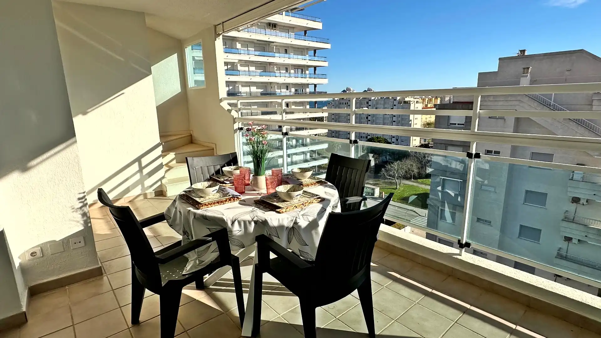 Terrassa de Apartament de lloguer en Gandia amb Aire condicionat, Calefacció i Terrassa