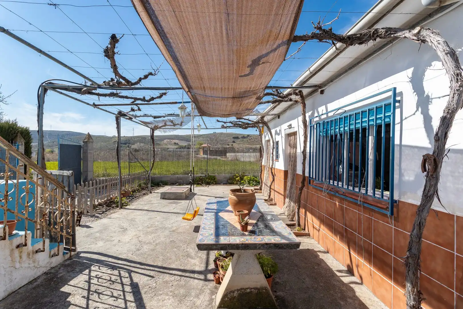 Terrace of Country homes for sale in Padul  with Private garden, Storage room and Swimming Pool