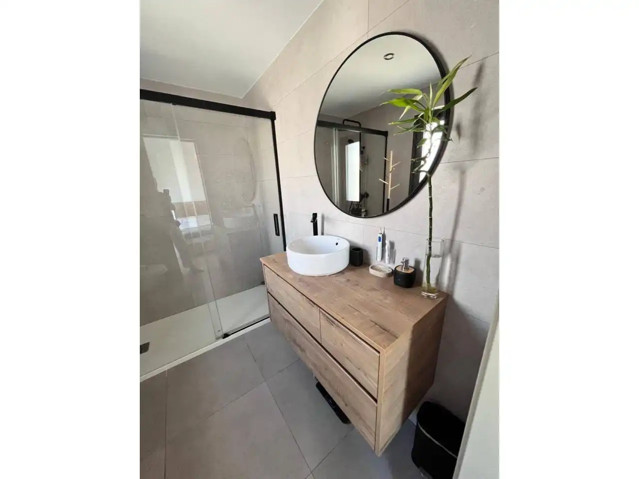 Baño de Casa adosada de alquiler en Vélez-Málaga con Aire acondicionado, Terraza y Amueblado