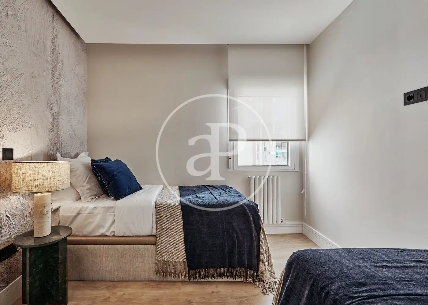 Bedroom of Flat for sale in Madrid  with Air Conditioner, Heating and Furnished