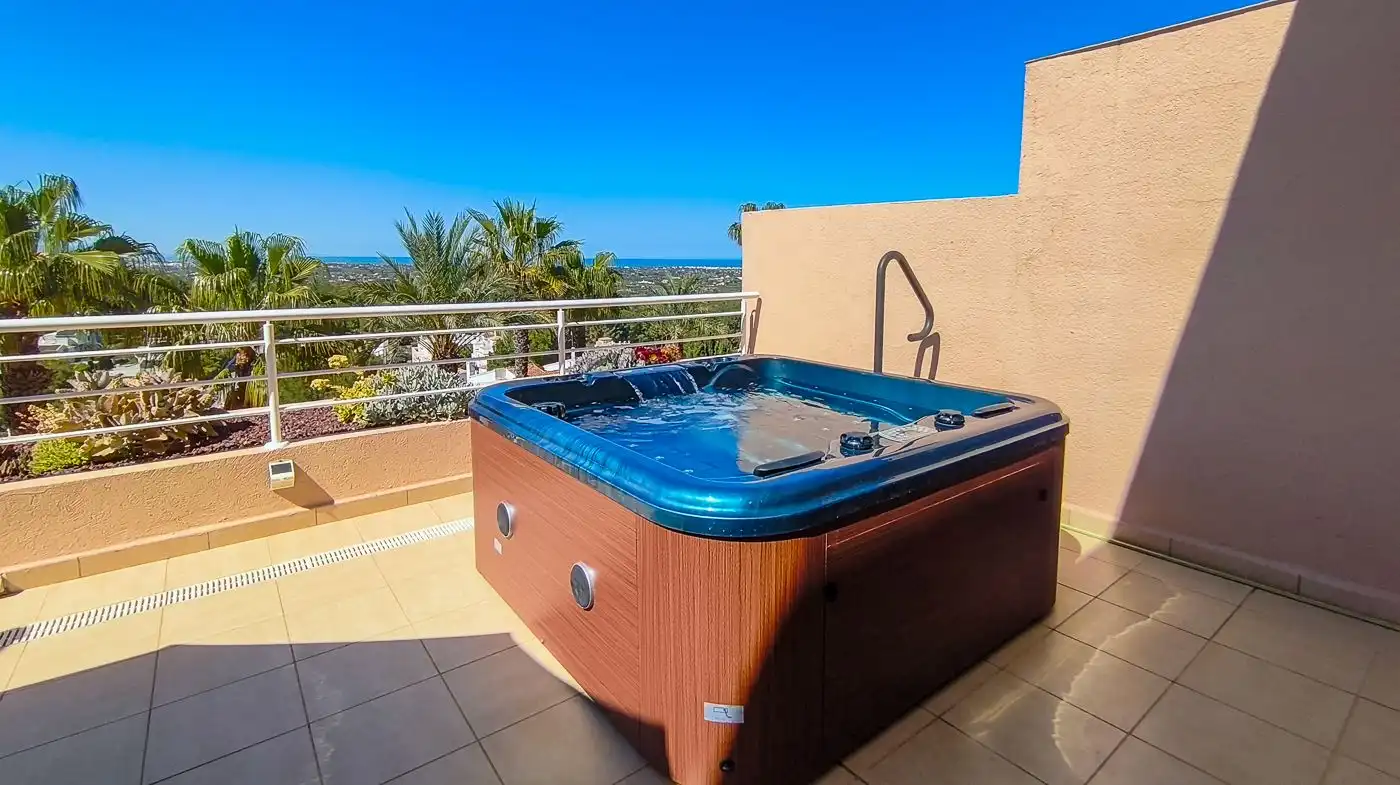 Terrace of Apartments for sale in Pedreguer  with Air Conditioner, Heating and Private garden