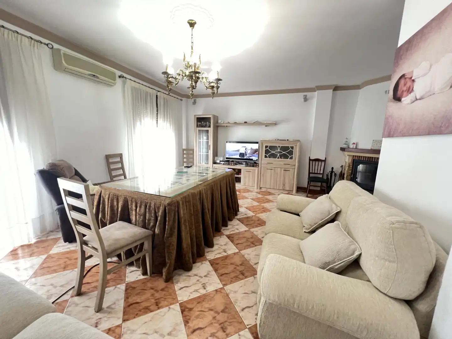 Sala de estar de Casa o chalet en venta en Antequera con Aire acondicionado, Terraza y Trastero