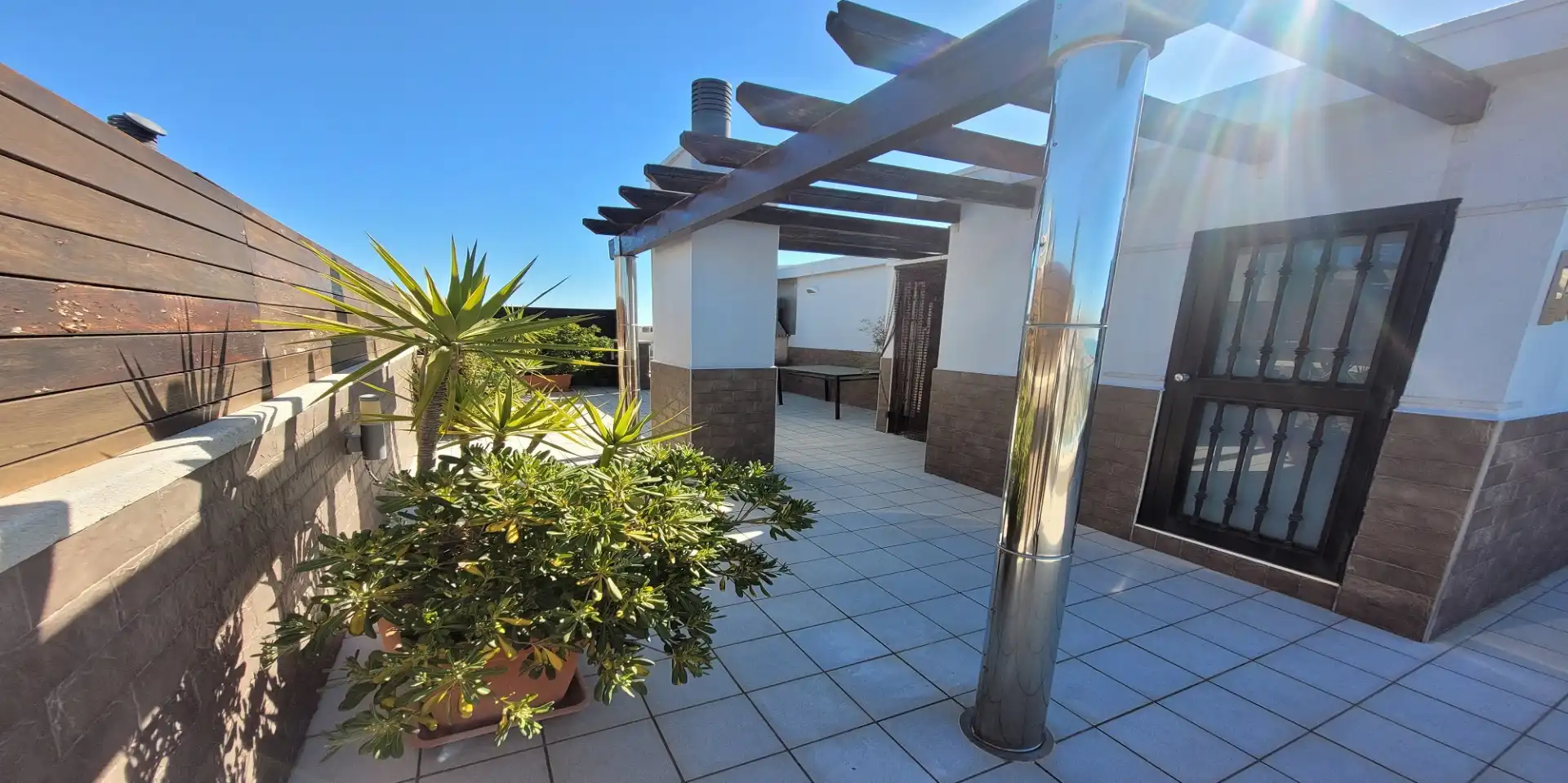 Terraza de Ático de alquiler en Cubelles con Aire acondicionado, Calefacción y Terraza