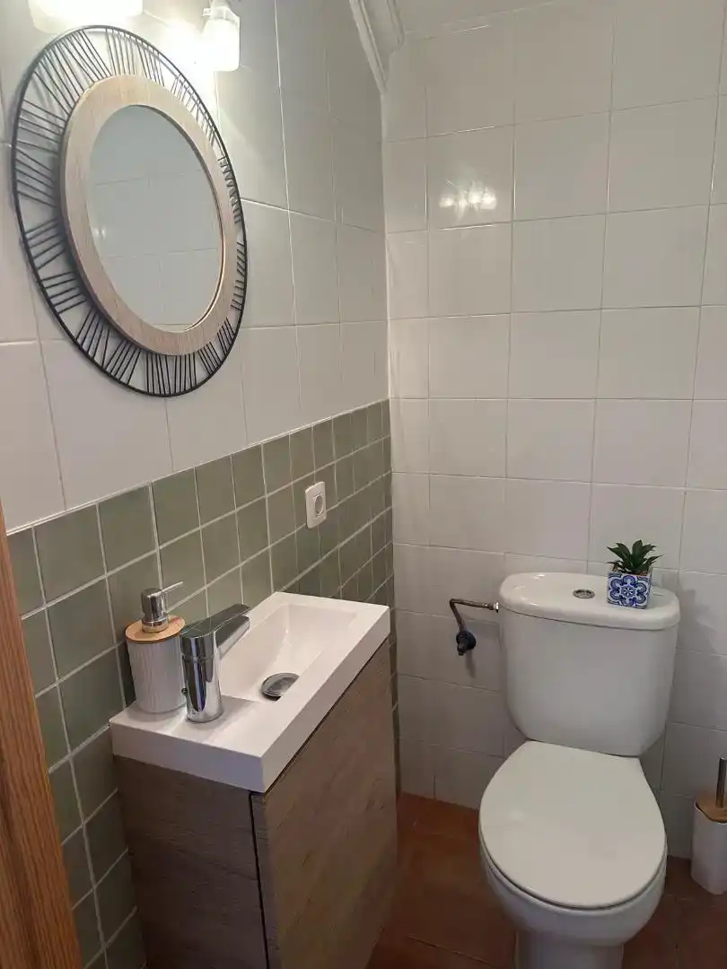 Bathroom of Flat for rent in Barbate  with Swimming Pool, Furnished and Oven
