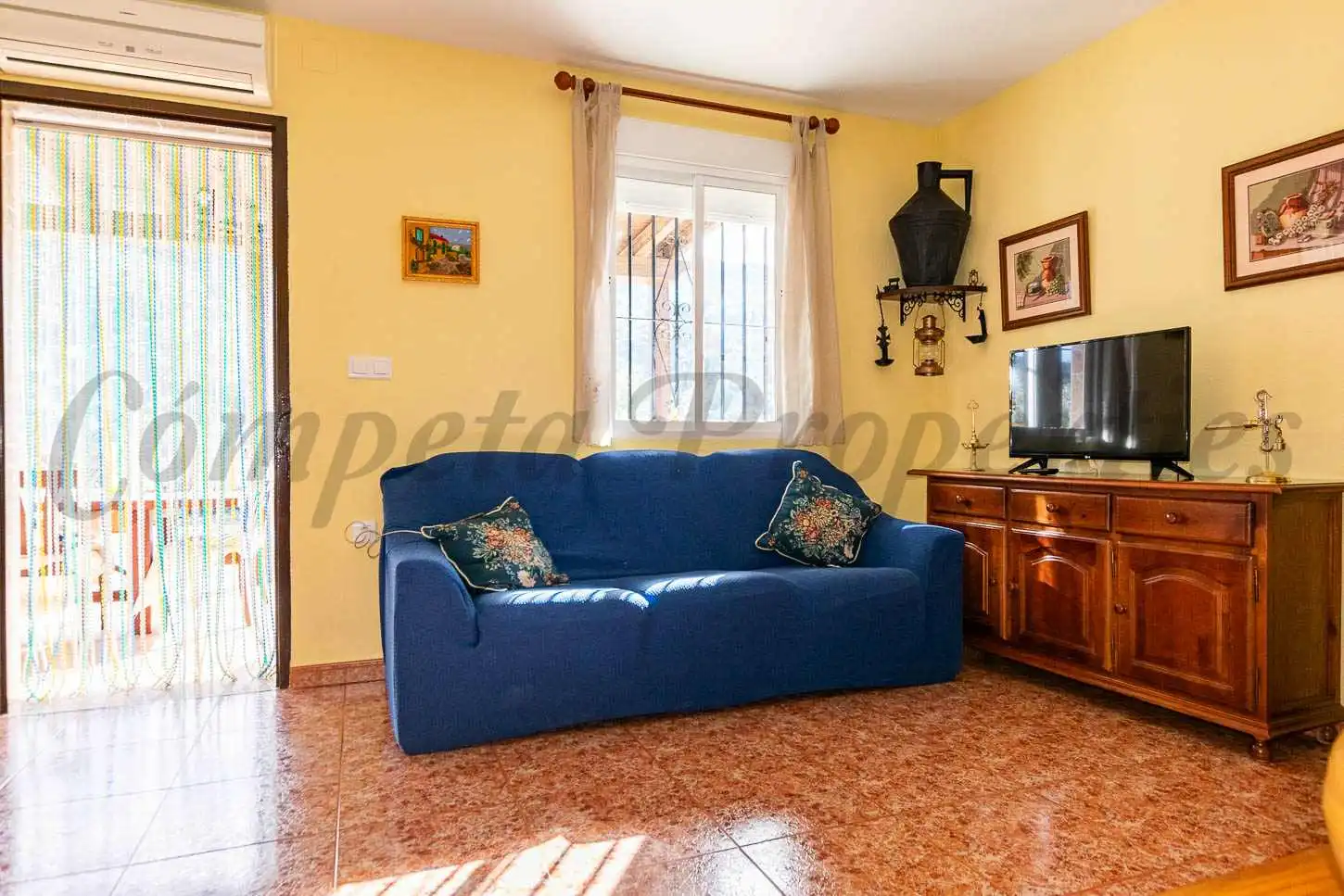 Wohnzimmer von Haus oder Chalet zum Verkauf in Comares mit Terrasse und Schwimmbad