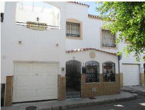 Exterior view of Single-family semi-detached for sale in  Almería Capital