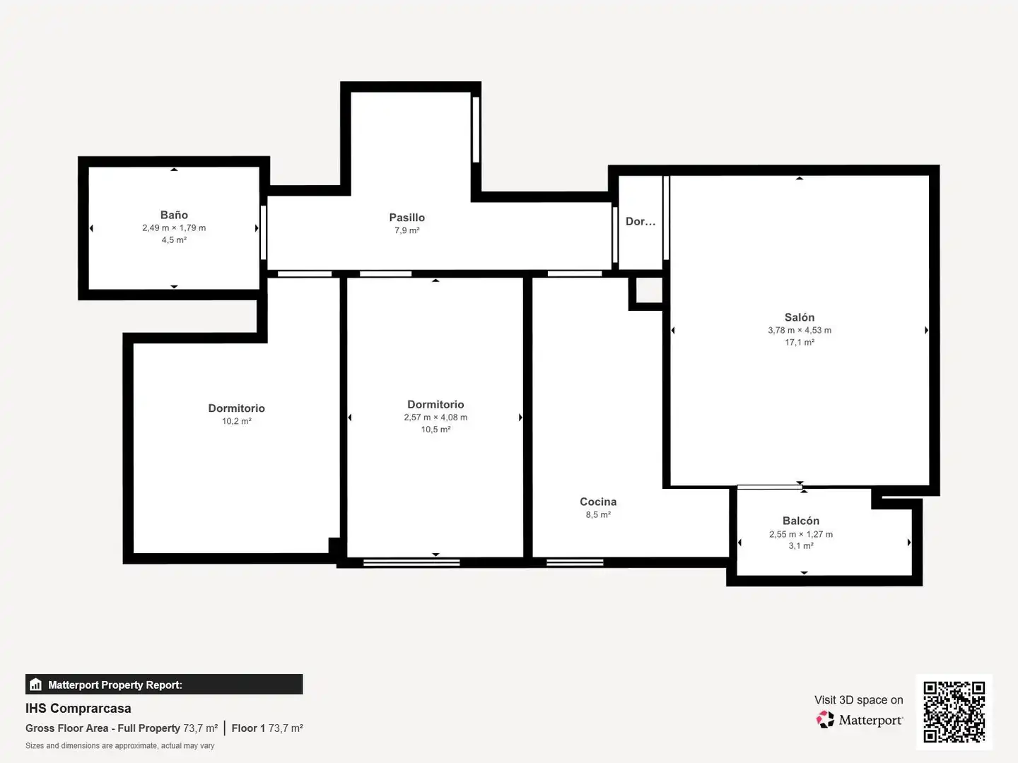 Apartments for sale in Badajoz  with Air Conditioner, Heating and Balcony