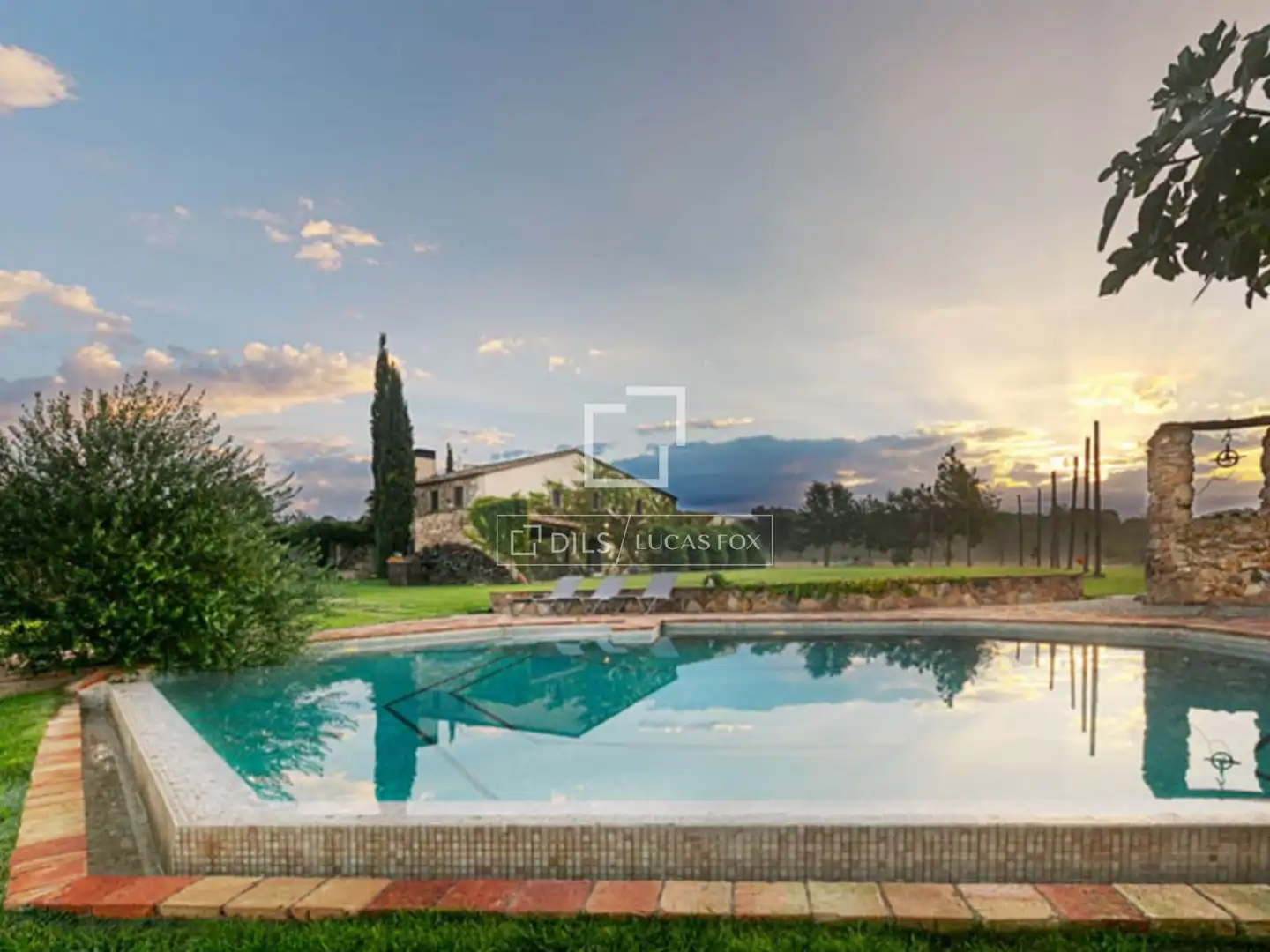 Casa rustica con piscina in vendita a Cassà de la Selva, imagen 4