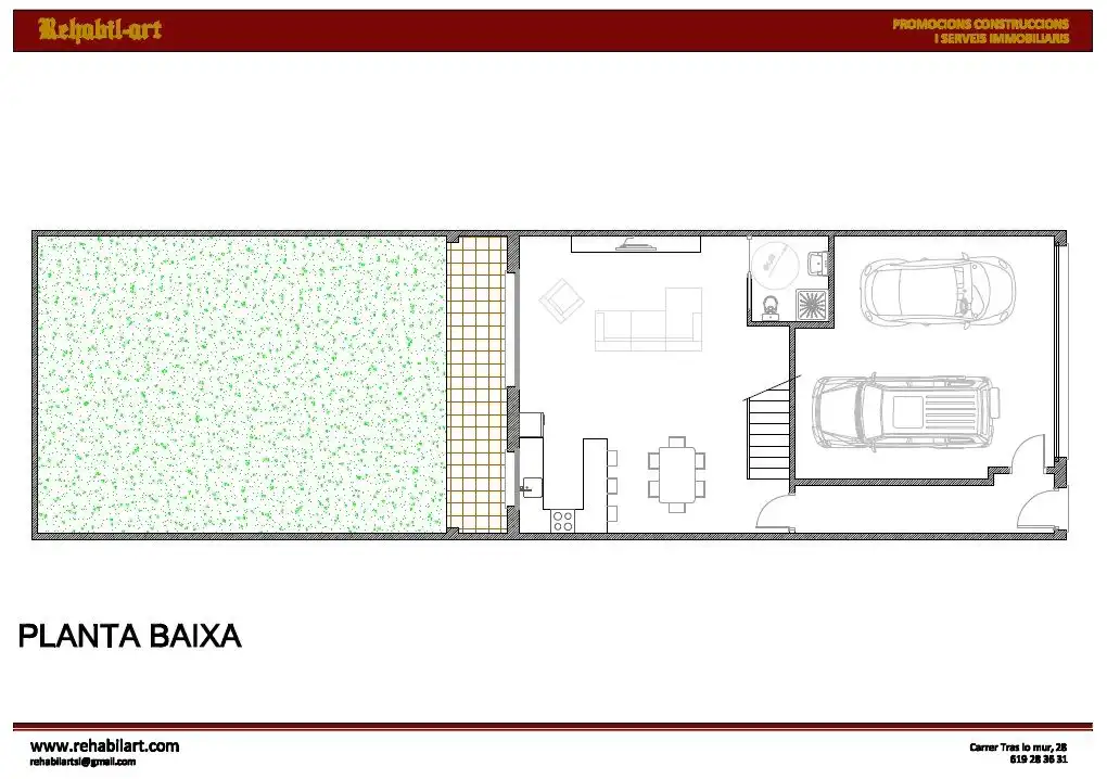 Casa adosada en venta en Manlleu con Calefacción, Jardín privado y Parquet