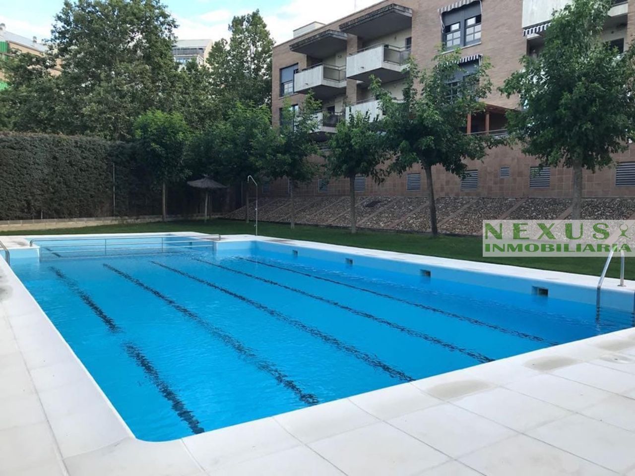 Swimming pool of Apartment for rent in Cáceres Capital  with Air Conditioner, Heating and Terrace