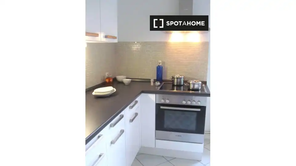 Cocina de Apartamento para compartir en Monesma y Cajigar con Aire acondicionado, Terraza y Amueblado